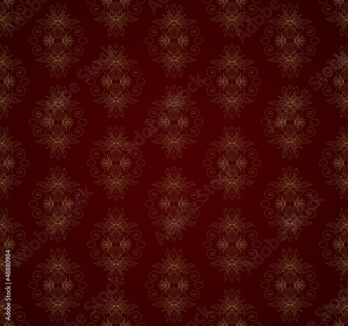 Seamless color retro pattern background