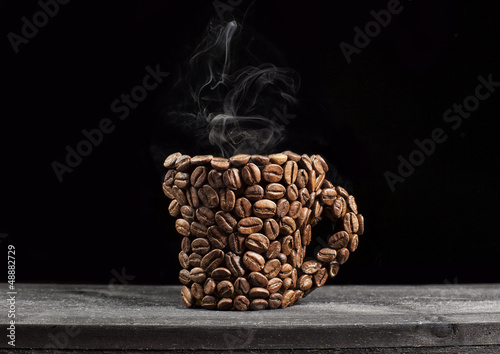 Чашка из кофе
