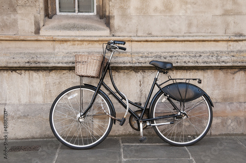 Vintage Bicycle at Cambridge, UK