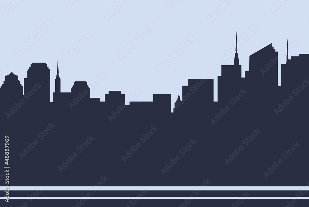 background with city business landscape