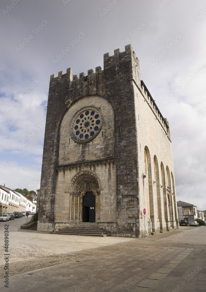 Portomarin church