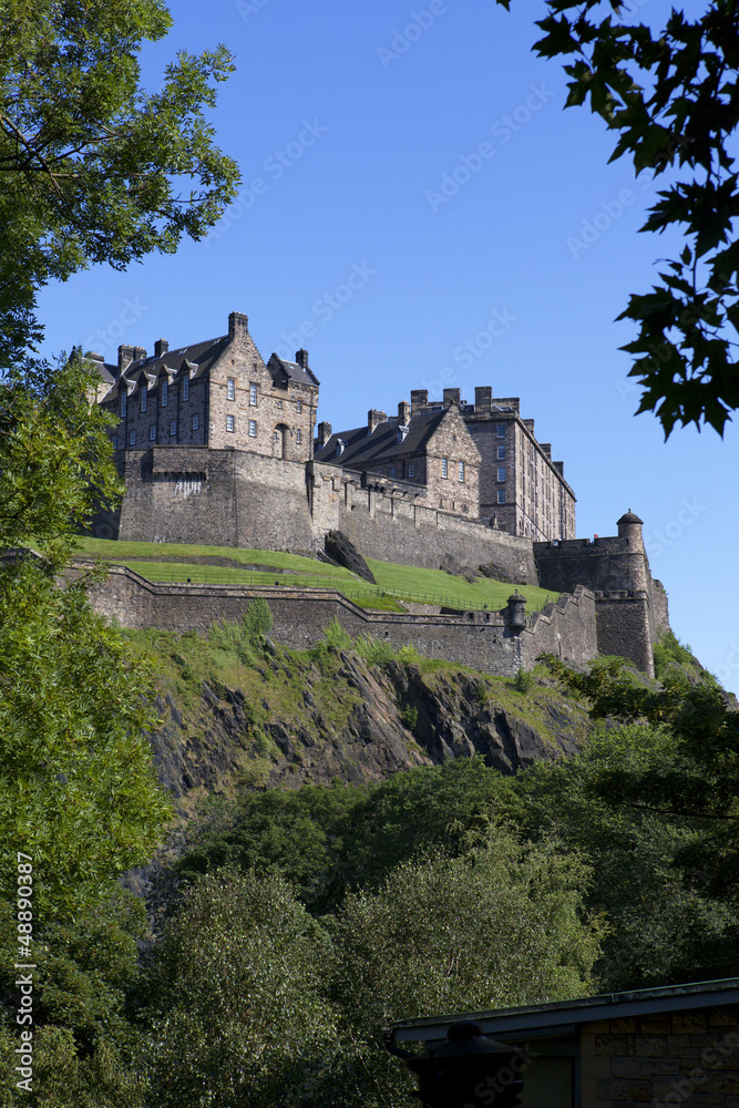 Edinburgh Castle, Scotland,