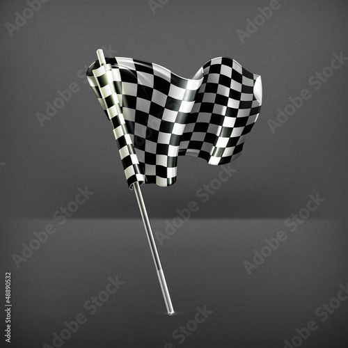 Checkered flag