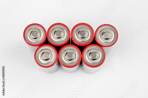 Mignon Batterien Draufsicht