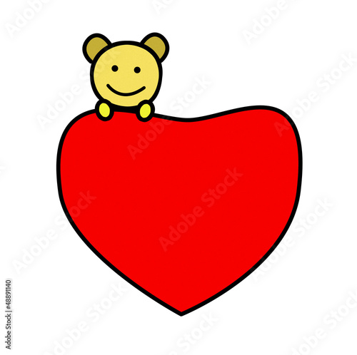 bear on re heart