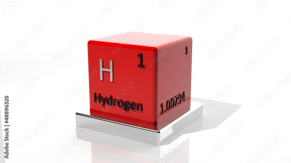 Hydrogen, 3d chemical element of the periodic table Hydrogen, 3d chemical element of the periodic table