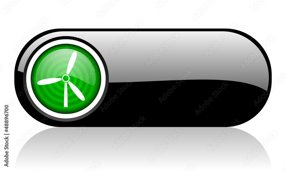 windmill black and green web icon on white background windmill black and green web icon on white background