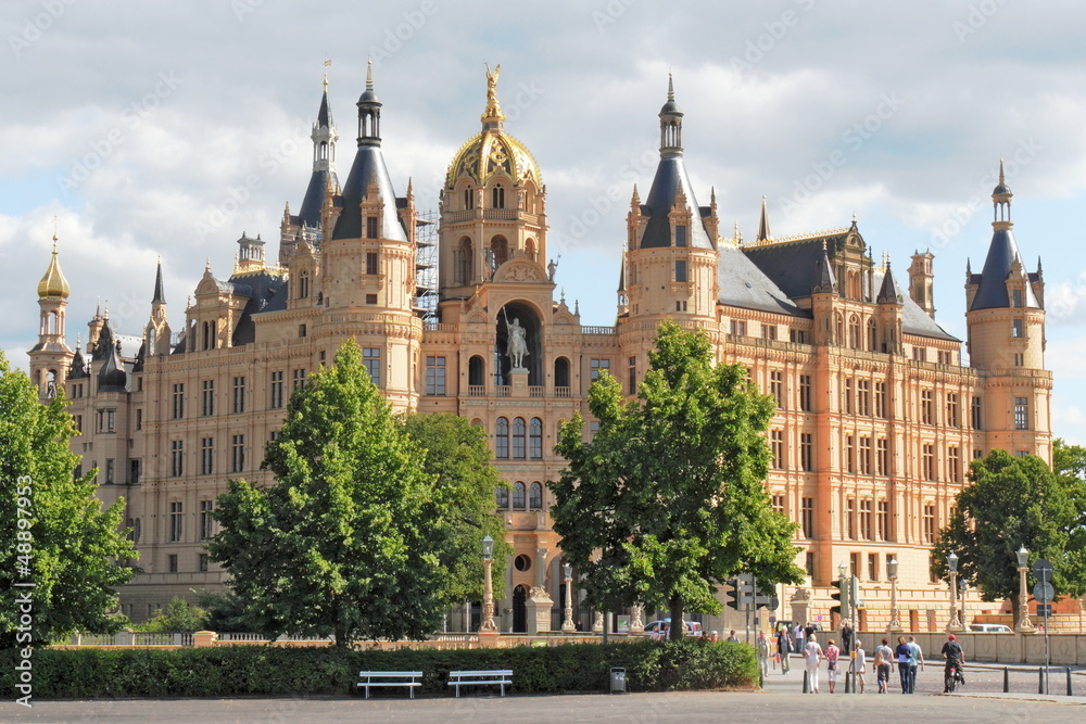 Fototapeta premium Schweriner Schloss