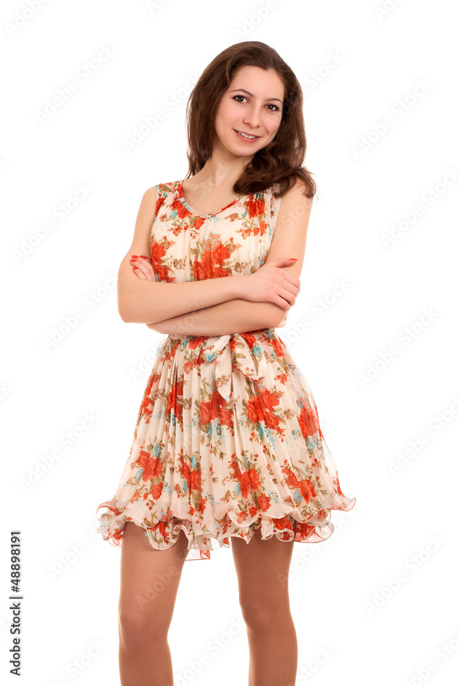 Portrait of young woman Portrait of young woman