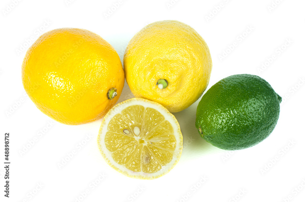 Three varieties of lemons