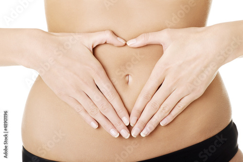 Wallpaper Mural Hand on belly Torontodigital.ca