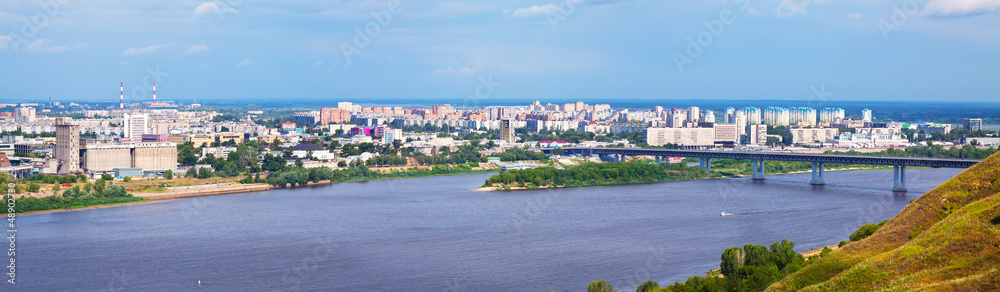 View of Nizhny Novgorod