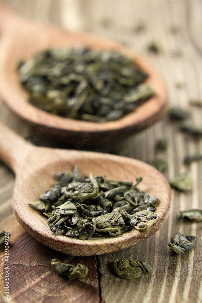 Fototapeta premium Green tea