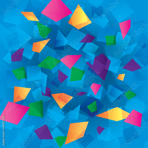 Colorful abstract background with rectangles