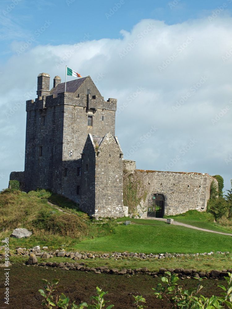 Burg Ruine in Irland