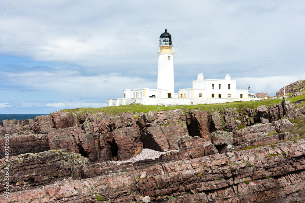 Rubha Reidh Lighthouse, Highlands, Scotland Rubha Reidh Lighthouse, Highlands, Scotland