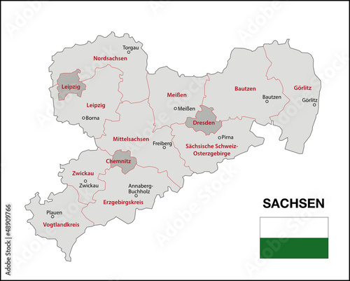 Sachsen Landkreise
