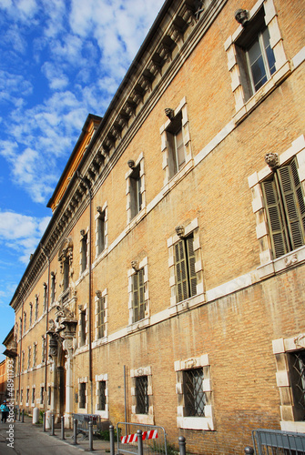 Italy, Ravenna historical old building © claudiozacc