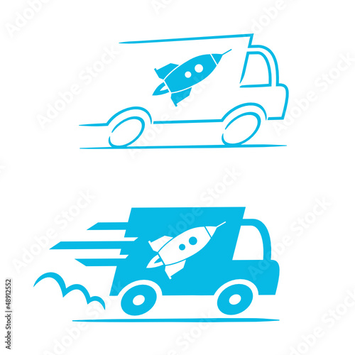 livraison express (truck & rocket) 1