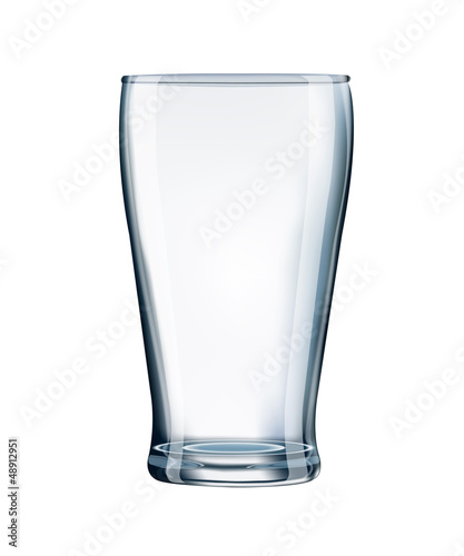 empty beer glass