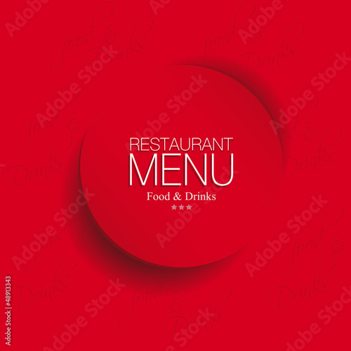 Red menu