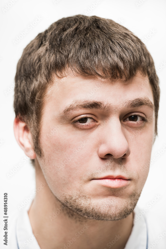 Obraz premium grymas na twarzy