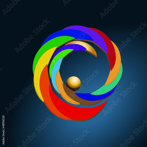 Farbspirale