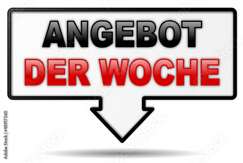 Hinweis Angebot der Woche