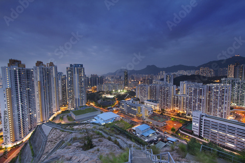 Photography hongkong city sunset