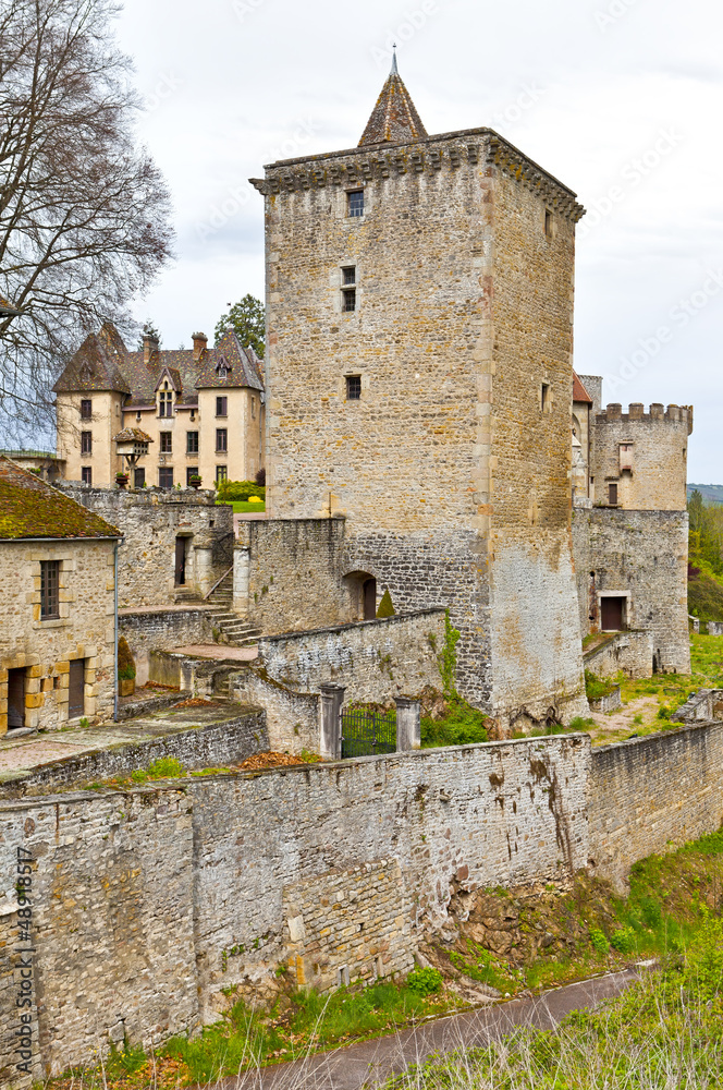 Couches castle, Saone-et-Loire, Burgundy