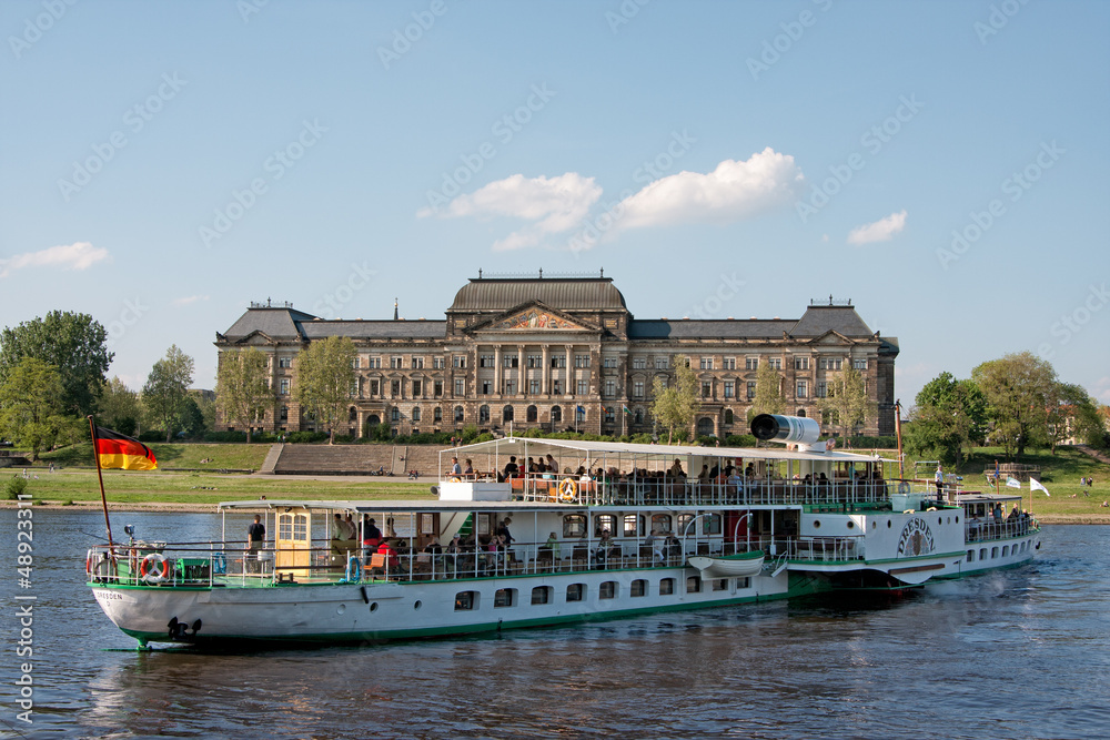 Naklejka premium Elbschifffahrt