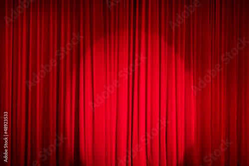 Roter Vorhang