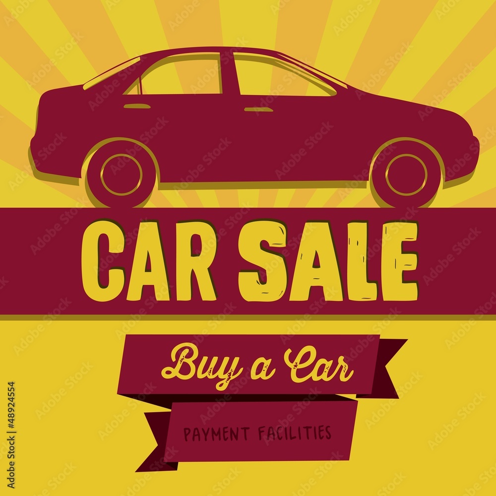 Plakat Kupić samochód