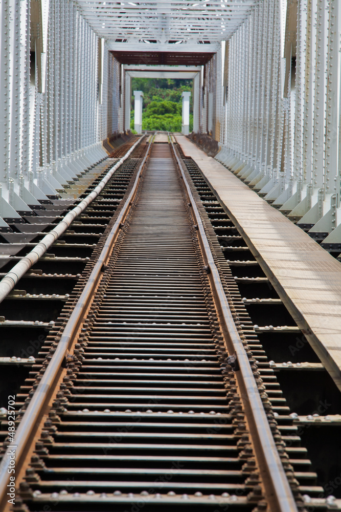 Steel bridge for Train