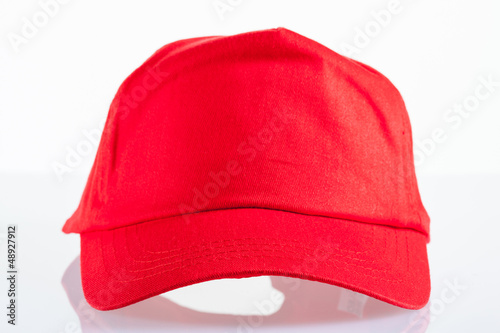 Canvas Print Red baseball cap