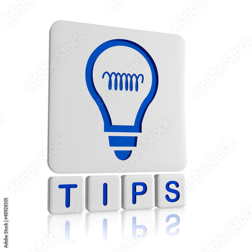 Tips - 3d icon
