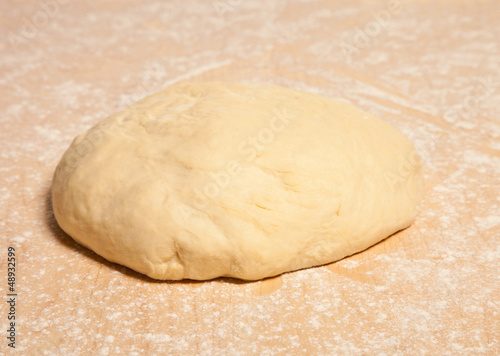 Kneading dough