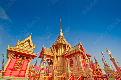 Thai royal funeral in bangkok thailand