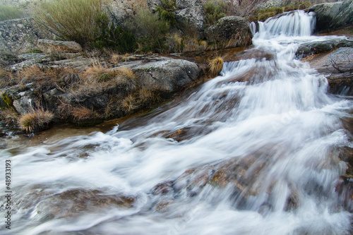 cascada en la Garganta del Zapatero  Avila