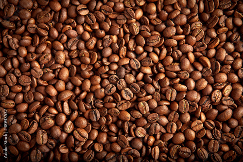 roasted brown coffee beans