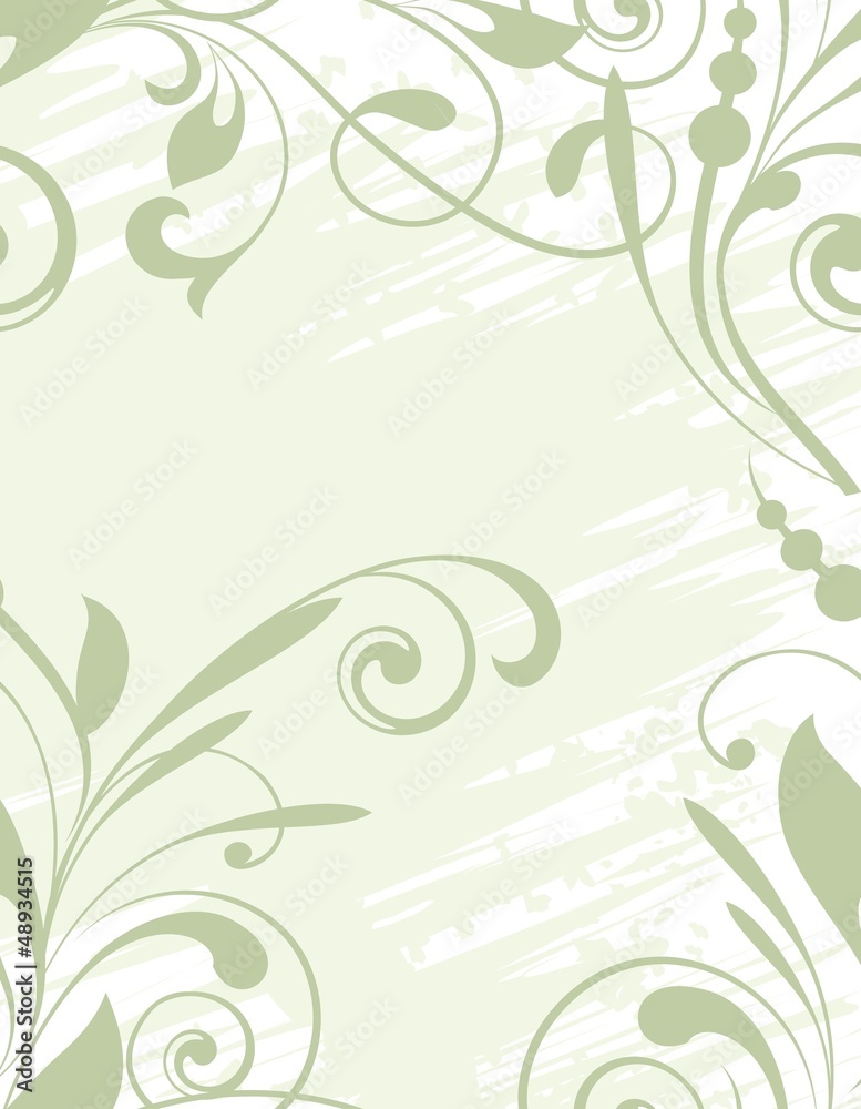 Floral backgrounds with decorative branches Floral backgrounds with decorative branches