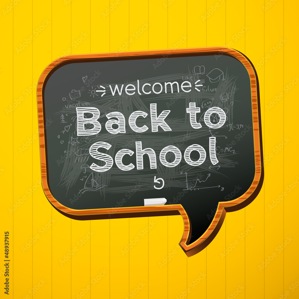 Back to school, vector Eps10 illustration. Back to school, vector Eps10 illustration.