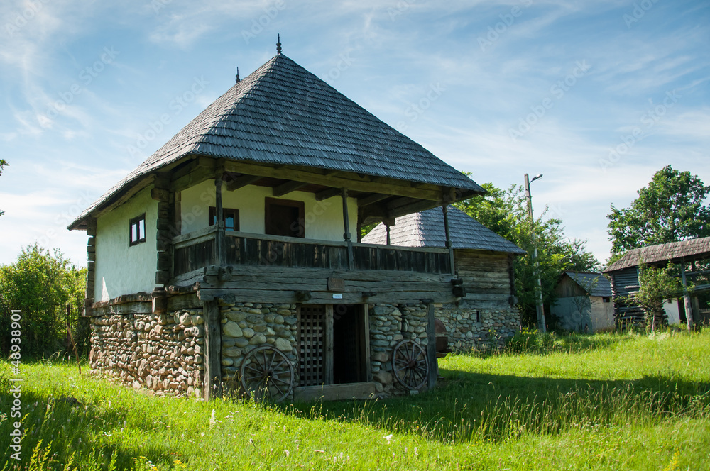 Beautiful traditional architecture in Romania Beautiful traditional architecture in Romania