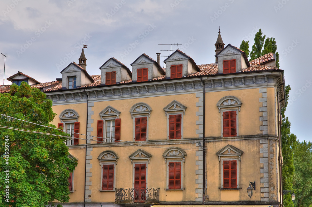 Historical palace. Bettola. Emilia-Romagna. Italy.
