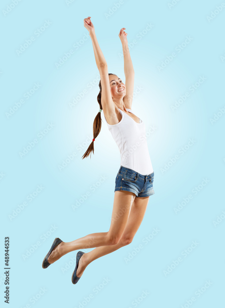 Fototapeta premium Modern style dancer posing