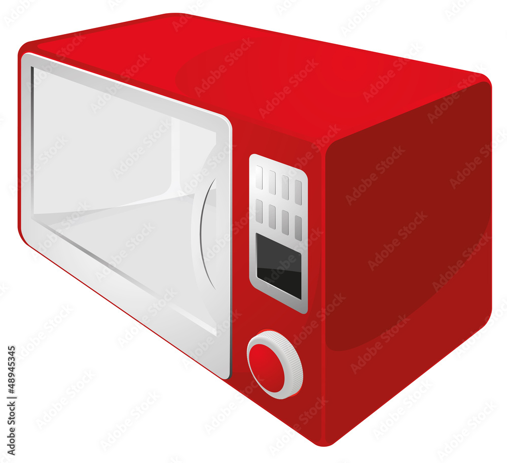 Obraz premium microwave vector