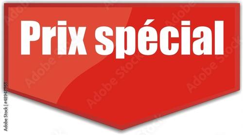 étiquette prix spécial