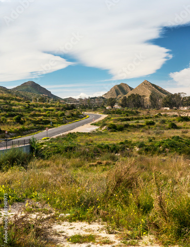 Pyramids of Micar near Mojacar, Almeria, Andalusia, Spain photo