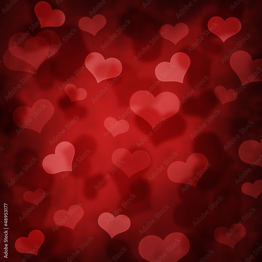 Hearts Bokeh