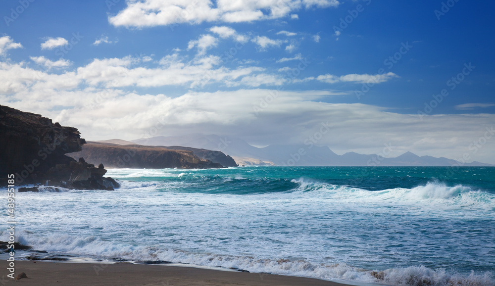 West coast of Fuerteventura